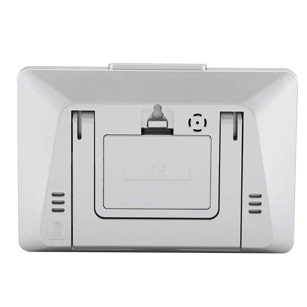 Digital Hygrometer, Indoor Outdoor Thermometer to Monitor Temperature with Remote Sensor Weather Forecaster