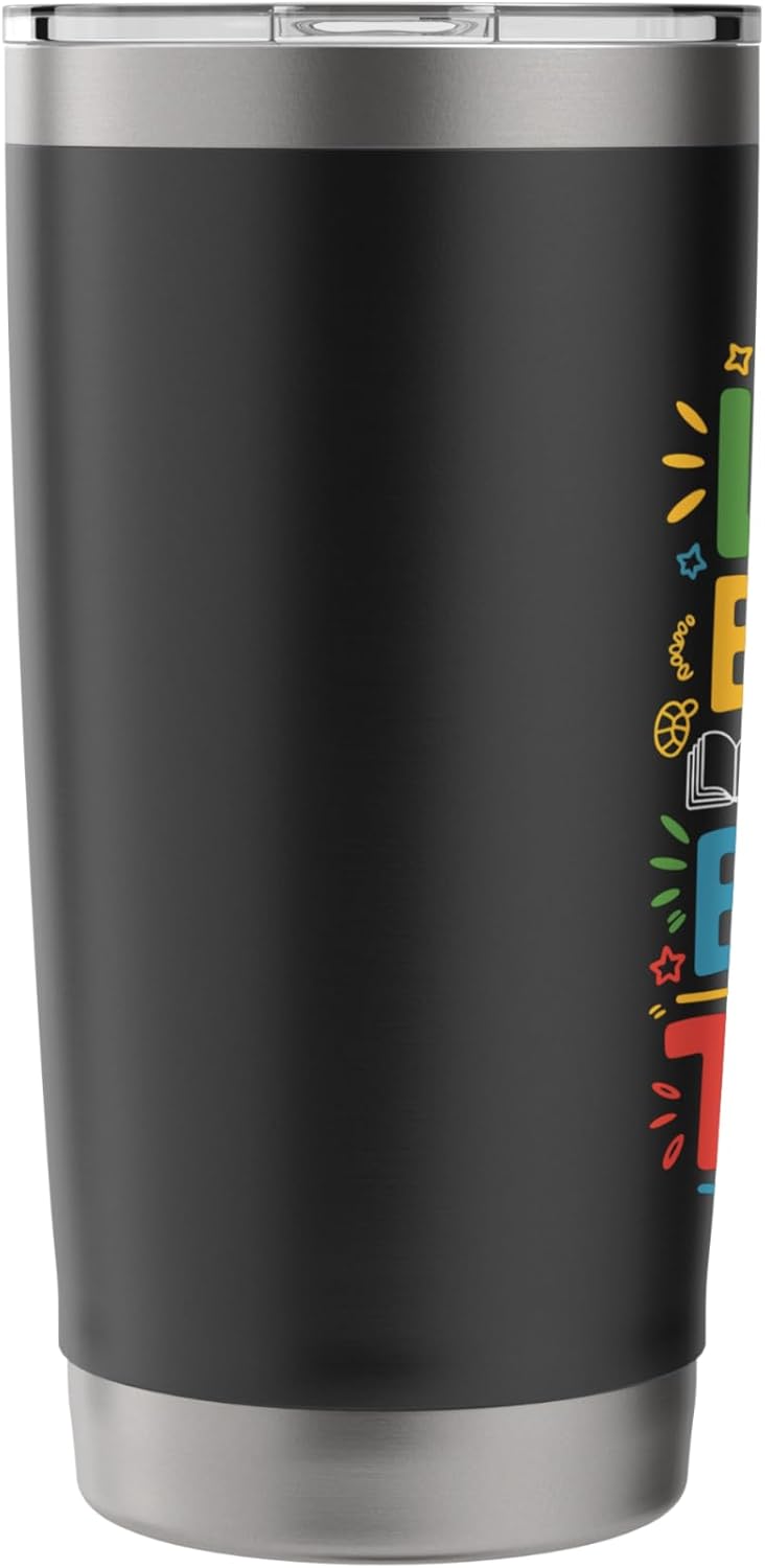 Life is better with books and turtles, Bookworm Reading Stainless Steel Insulated Tumbler