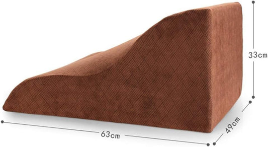 Lumbar Pillow - Therapeutic Foam Bed Wedge Pillow, with Memory for Comfortable and Restful Sleeping Alleviates Neck