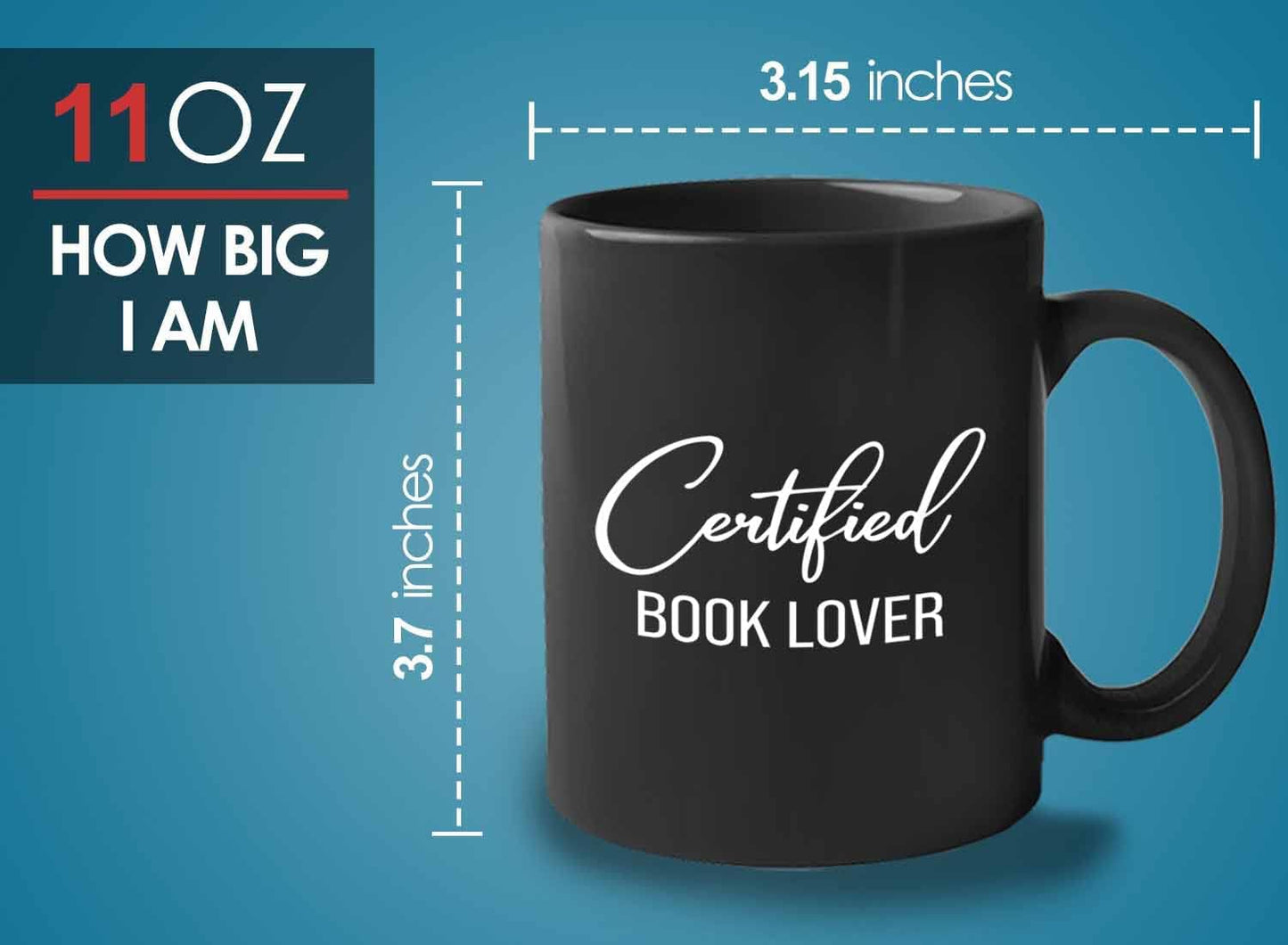 Bubble Hugs Book lovers Coffee Mug 11oz Black - Certified Book - Author Writer Library Editor Introvert Lovers Cat Chill Relax Bookworm Reading