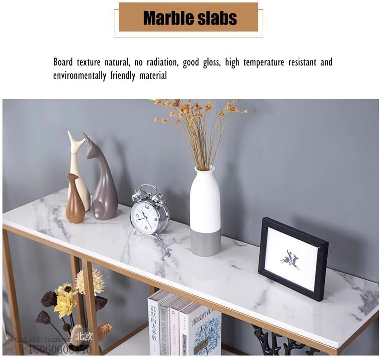 Sofa Tables Modern Wooden Console Table，(en:Entryway Table Console Table with 3 Tier Shelf, Narrow Sofa Table Small Bookshelf Hallway Table, 31.5"x11.8"x31.5" (Color : Black 1)")
