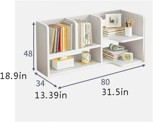 Bookshelf Wood Shelves Industrial Narrow Modern Wood Bookcase Small Storage Open Standing Bookcase with Frame Bookcase Storage Rack