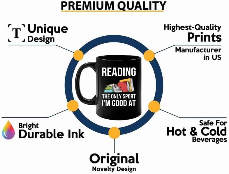 Book Lovers Coffee Mug 11oz Black -reading is like - Book Lovers Reader Nerd Introverts Bibliophile Librarian Author Novelist Bookish Book Club Gift