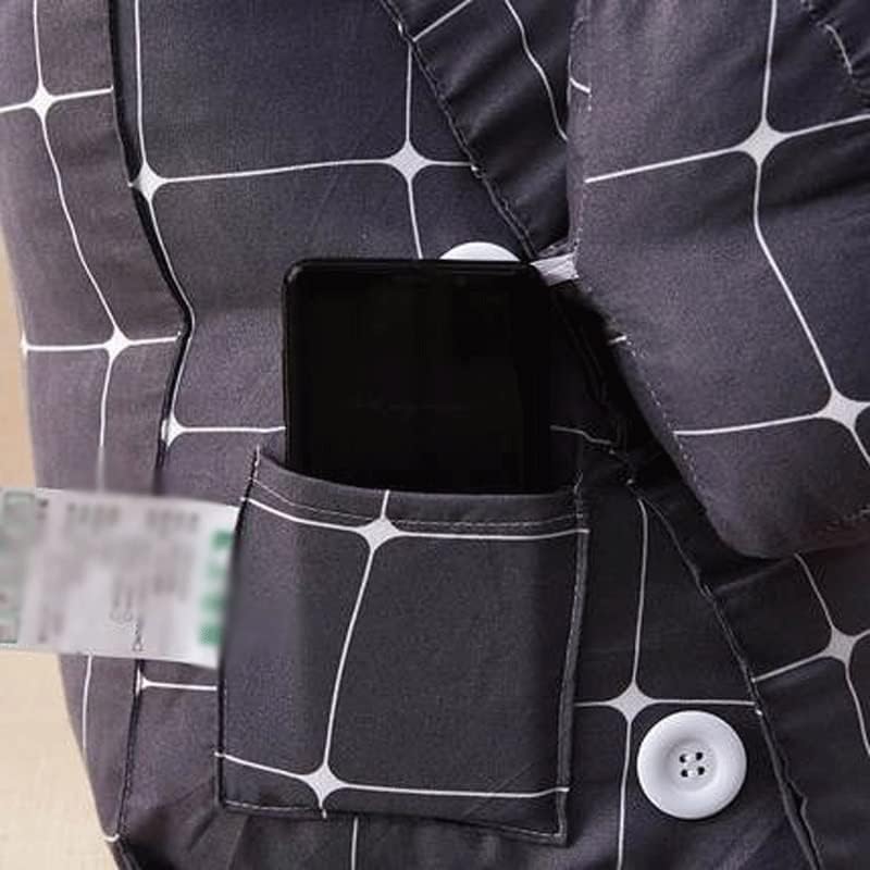 Leaning Back Cushion with Removable Headrest Office Chair Backrest Pillow Car Seat Home Sofa