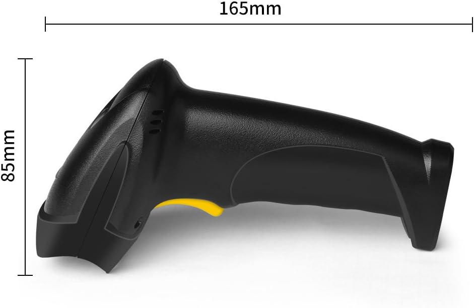 Handheld USB Barcode Scanner Wired 1D Bar Code Reader with USB Cable for Supermarket, Convenience Store, Warehouse (USB 1D)