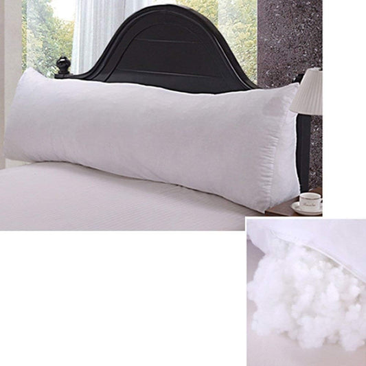 Headboard Bedside Cushion Pads Triangular Cushion Sofa Lumbar Pillow Cotton Canvas Multifunction, 7 Colors (Color : 6#, Size : 120 × 20 × 50cm)