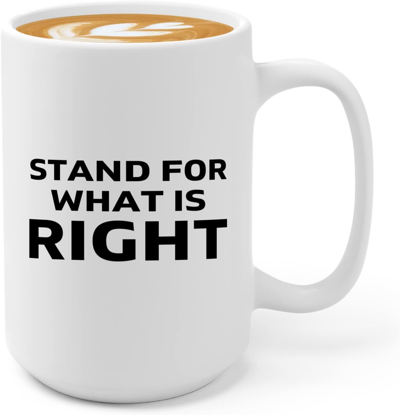 Journalist Coffee Mug 15oz White -What Is Right - Reading Lover Book Club Gift Author Appreciation Writer Journalism Novelist Scriptwriter