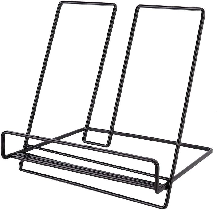 Book Stand, Book Holder Computer Stand Tablet Stand Cookbook Stand Document Holder Book Page Holder Reading Stand for Recipe Laptop