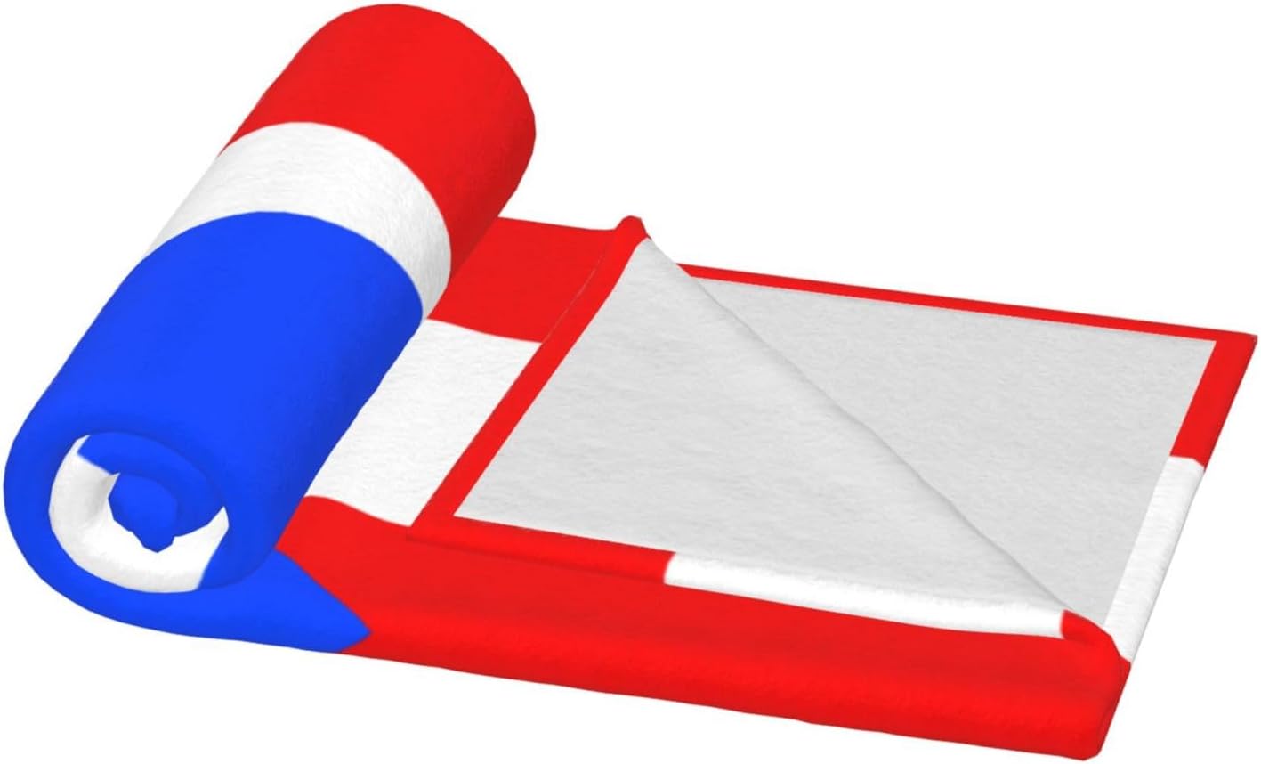Puerto Rico Flag Throw Blanket Lightweight Bed Throws Flannel Blanket for Sofa Couch Bed Home Decor Gift, Super Cozy and Comfy 60"X50"