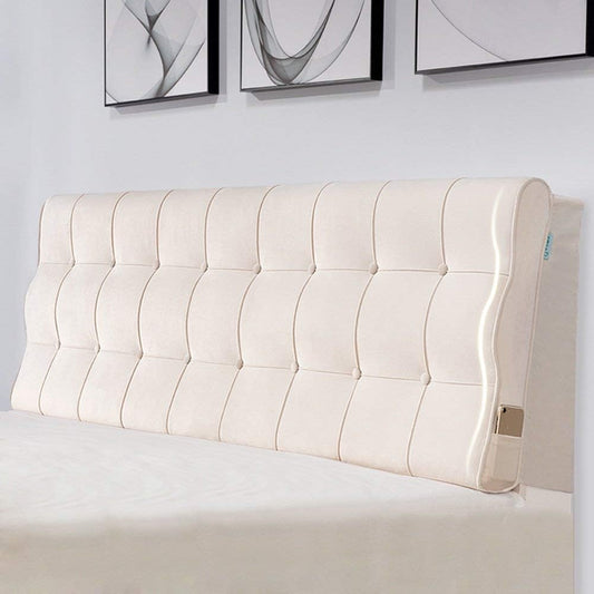 Headboard Bedside Cushion Pads Cloth Art Anti-Collision Head, 3 Colors, 5 Sizes (Color : 2#-No headboard, Size : 120CM)