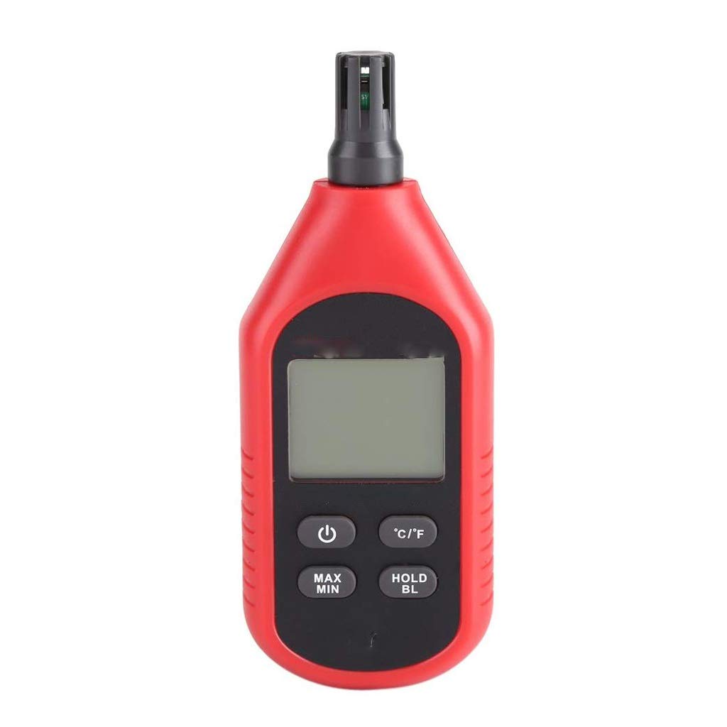 Digital Thermometer Hygrometer Air Temperature Humidity Meters Gauge with Big Screen Stand