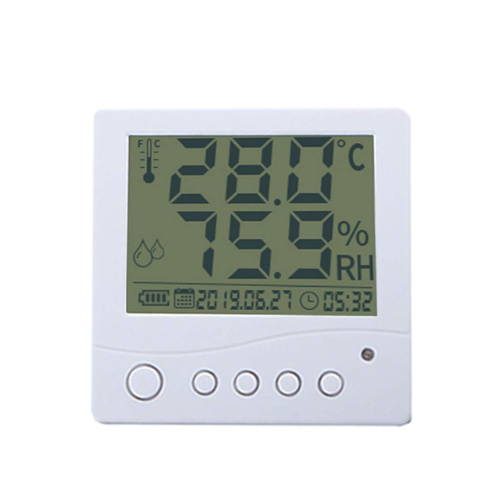 High Precision Temperature and Humidity Meter Indoor Household Wall-Mounted Electronic Thermometer Dry and Wet Baby Room Digital