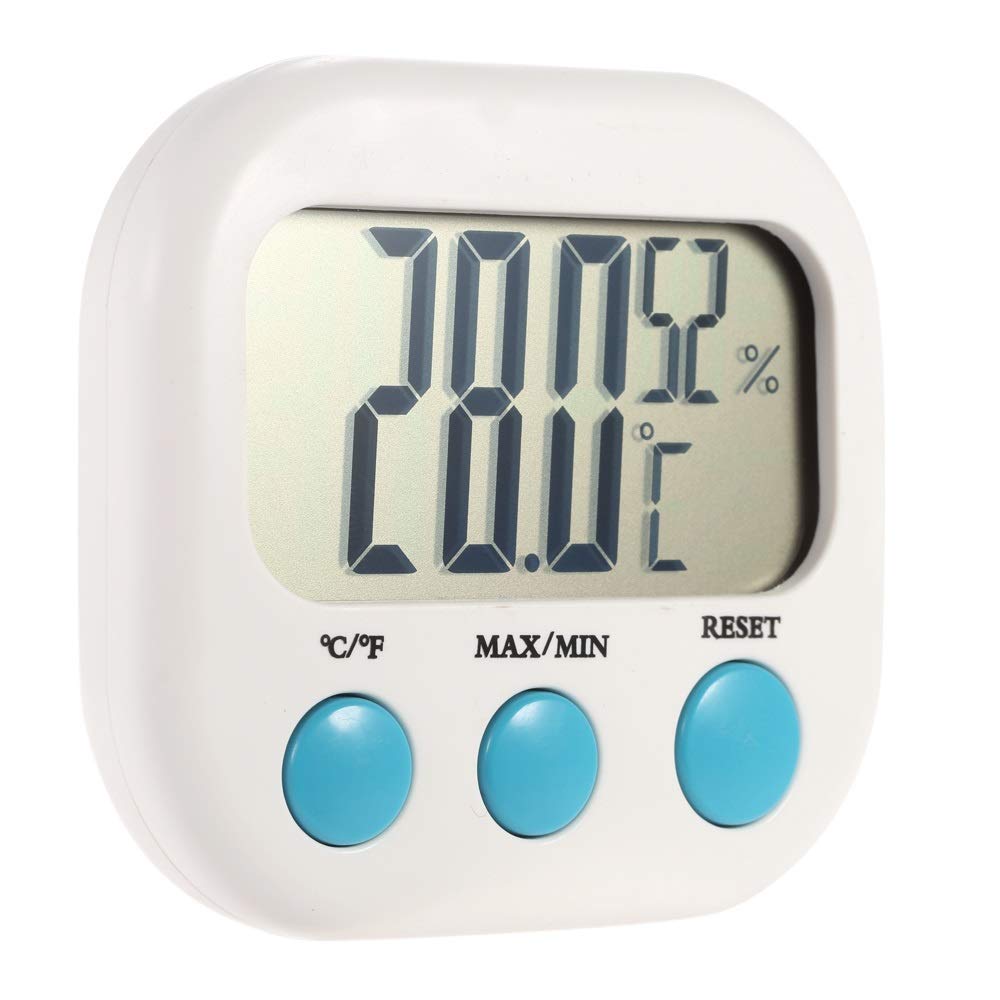 Weather Station LCD Digital Thermometer Hygrometer Temperature Humidity Meter Gauge
