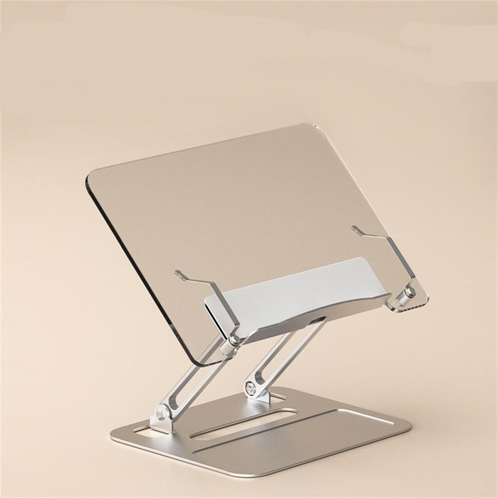 Reading Frame, Aluminum Alloy Tabletop, Folding and Lifting, Flat Notebook, Elevated Bracket