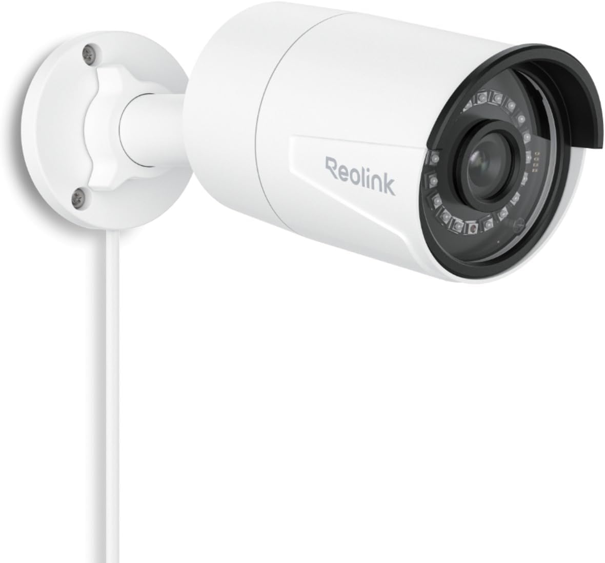 REOLINK 5MP Security PoE IP Camera, Person/Vehicle/Pet Detection, Time-Lapse, 100ft IR Night Vision, Work with Smart Home, Support 512GB SD Card, Surveillance Outdoor Indoor, RLC-510A