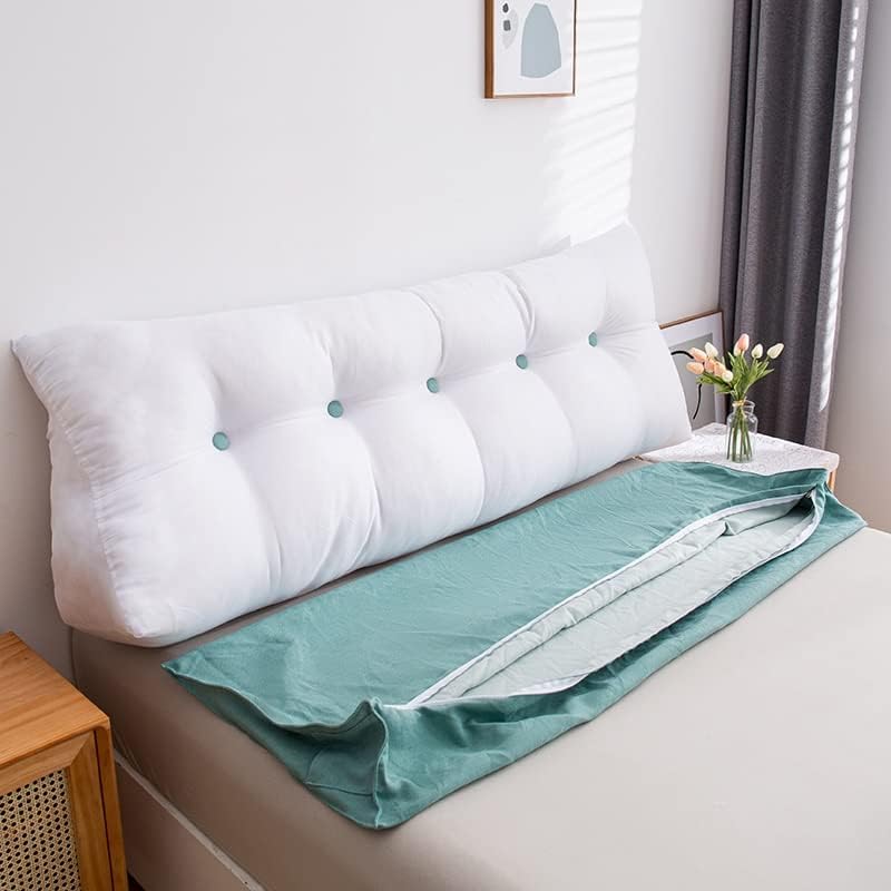 Headboard Pillow Cushion, Wedge pad Back Support Pillow Soft Reading Pillow Triangle Back Cushion Pillow (Color : I, Size : 150x50x20cm(59x20x8inch))