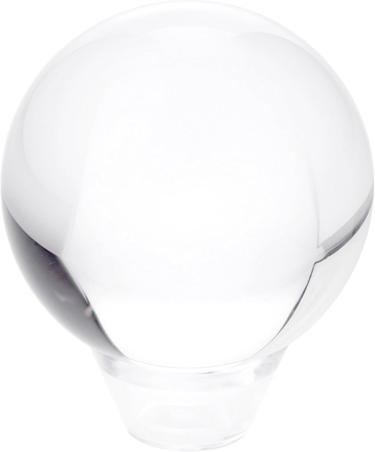 Plymor Clear Acrylic Egg, Marble, Ball or Sphere Cone-Shaped Display Holder Stand, 0.75" H x 1.25" W (12 Pack)