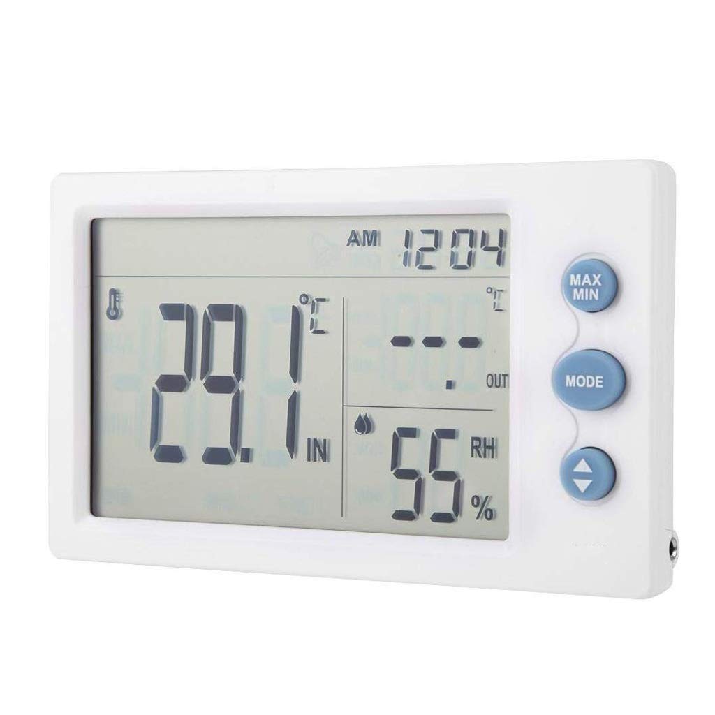 Digital Hygrometer Indoor Thermometer, Rare Screen Room Temperature Humidity Meter