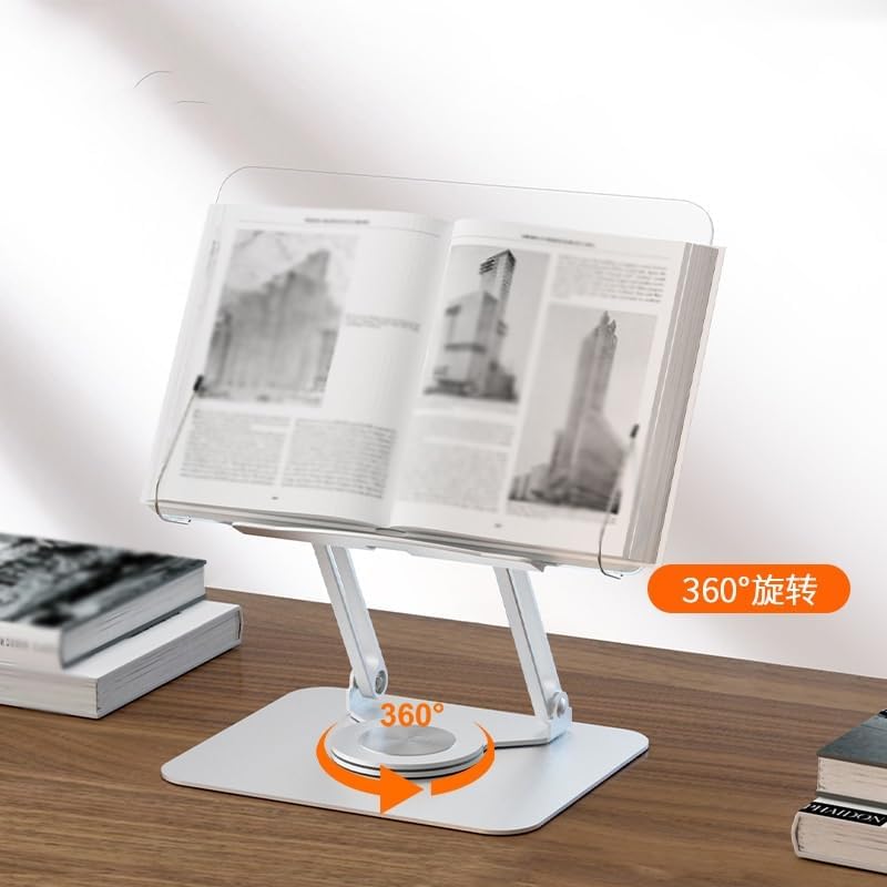 360 Degree Rotating Reading Stand with Foldable Rotation