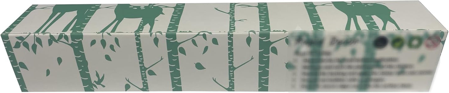 Green Plant Wall Stickers Vinyl Wall Decals Removable Wall Clings Peel and Stick Wall Mural for Bedroom Living Room Office (Large)