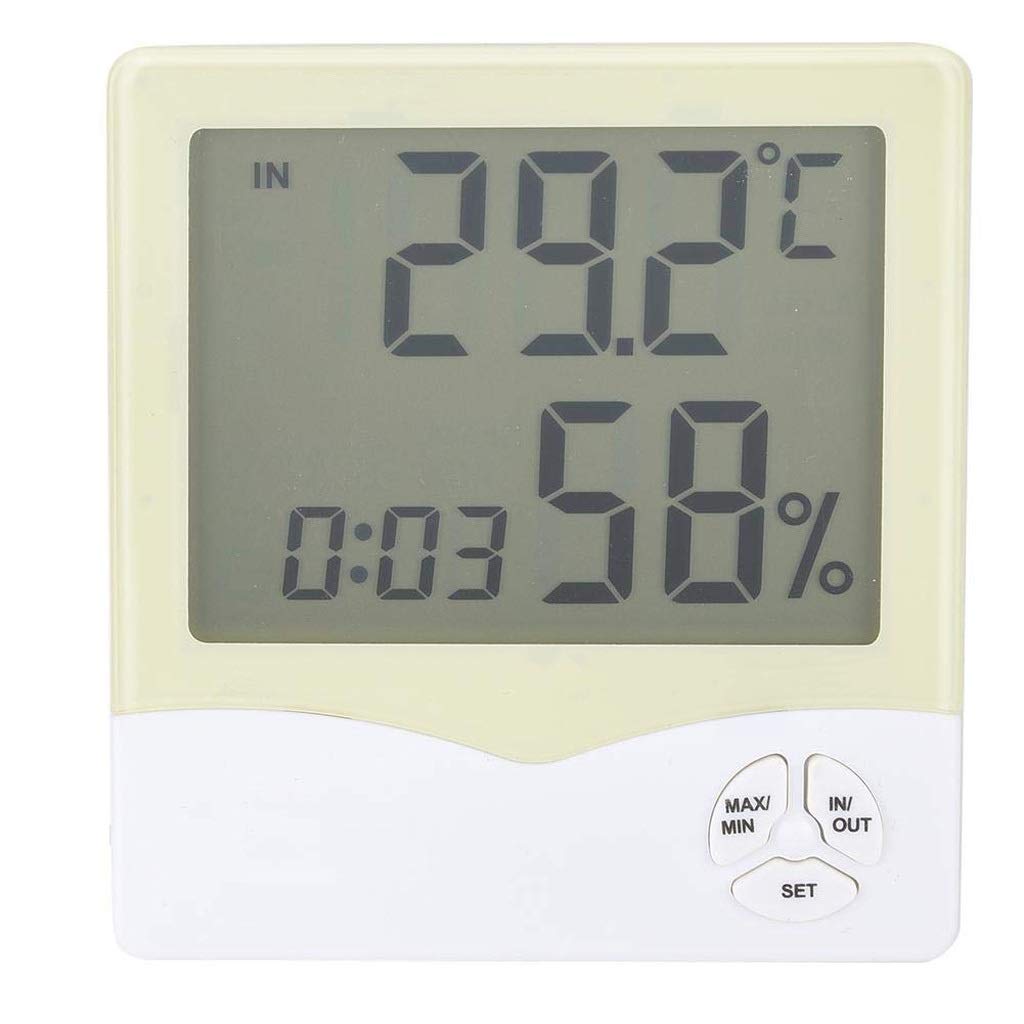 Home Temperature Hygrometer External Probe and Humidity Measuring Instrument Indoor High Precision Electronic Thermometer