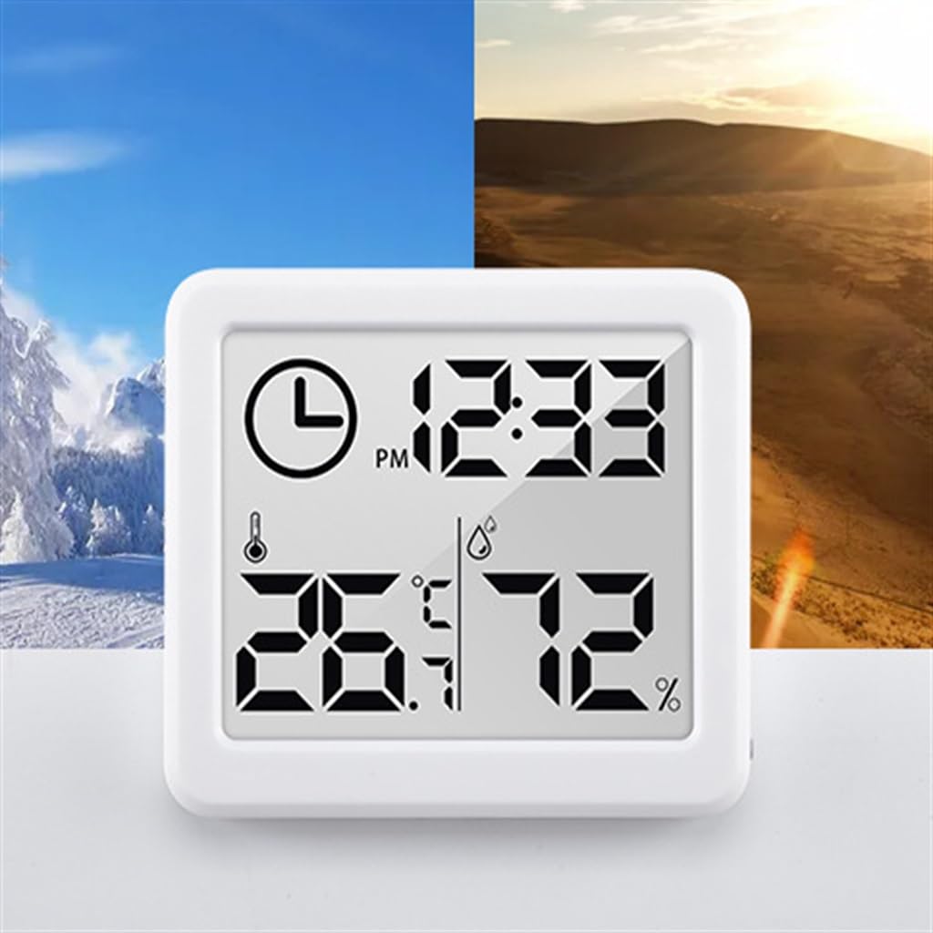 Smart Home Electronic Digital Temperature and Humidity Meter Thermometer Indoor Dry