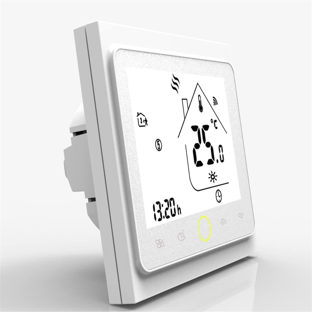 Smart Thermostat Temperature Controller Water/Electric Floor Heating Water/Gas Boiler Works(D)