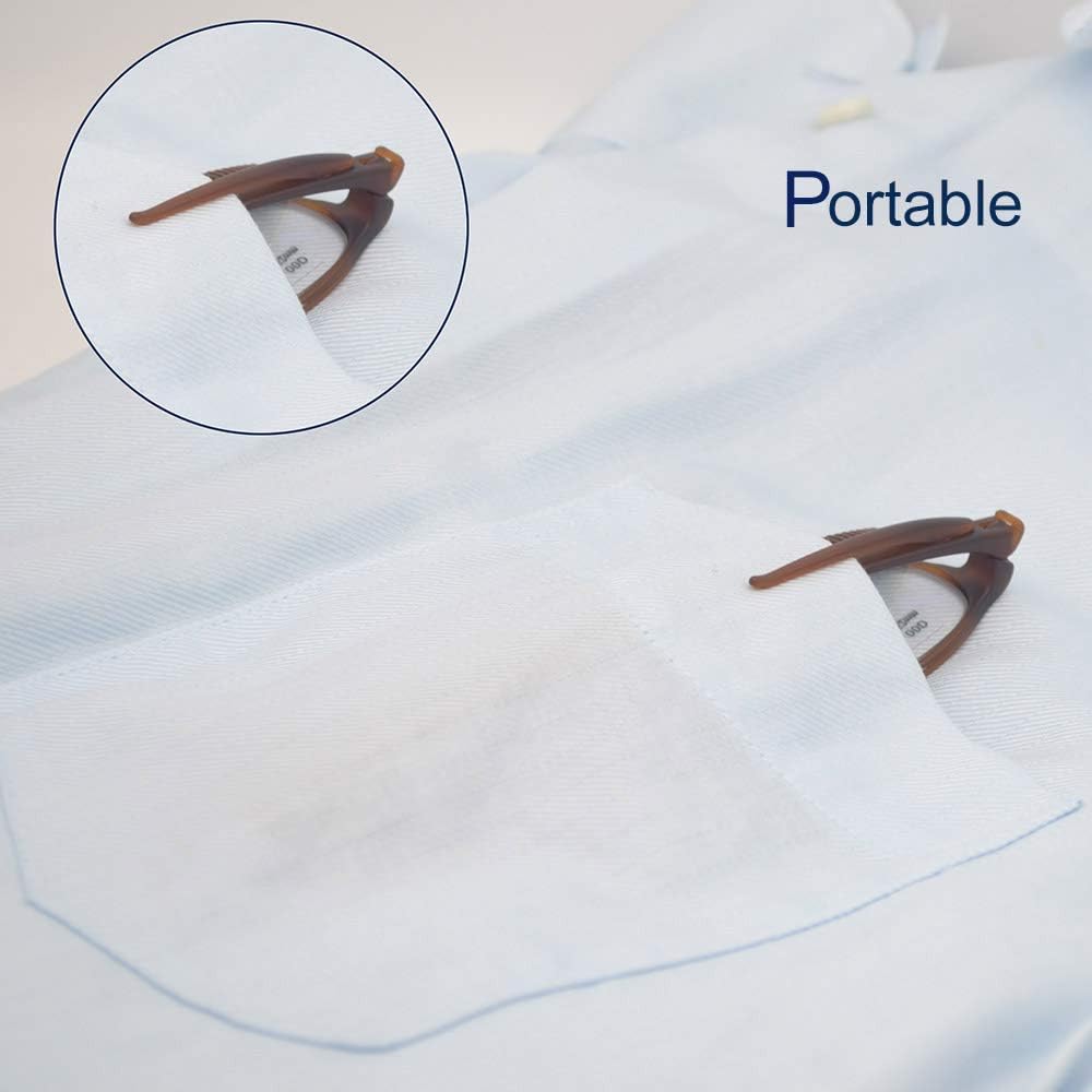 Computer Blue Light Blocking Reading Glasses(Flexible and Lightweight) Plastic Portable Readers