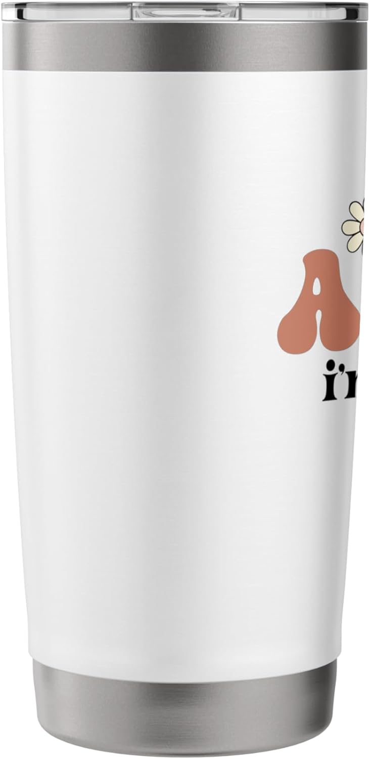 Go Away I'm Reading Books Nerd Booktrovert Book Lover Coffee Stainless Steel Insulated Tumbler