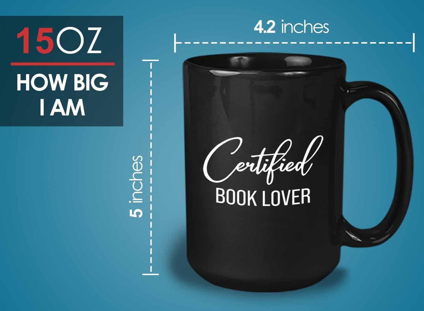Bubble Hugs Book lovers Coffee Mug 15oz Black - Certified Book - Author Writer Library Editor Introvert Lovers Cat Chill Relax Bookworm Reading