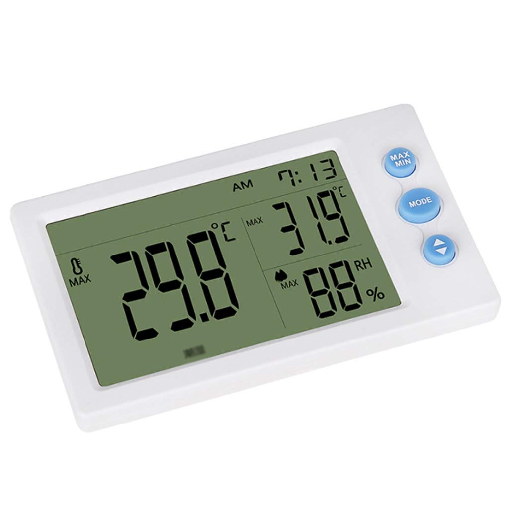 High-Precision Temperature and Humidity Meter Wall-Mounted Digital Display Indoor Household Multifunctional Belt Sensor