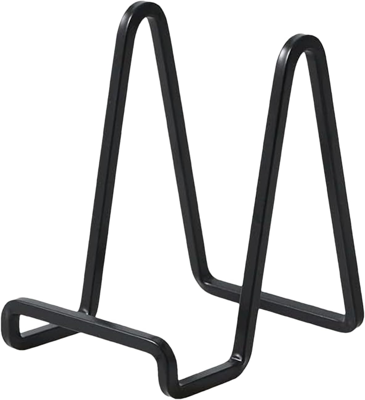 6 Inch Display Easel Stand - Small Metal Holder for Plates Artwork Frames | Tabletop Iron Rack for Books Photos Tiles Decorative Pieces Shelf Counter Home Office Display 57.09x2.95x4.53 in
