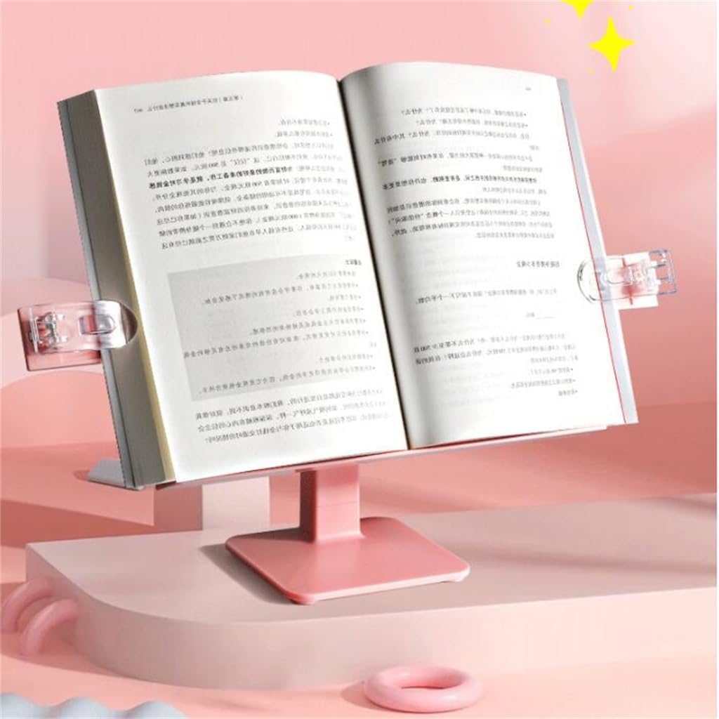 Reading Rack, Multifunctional, Adjustable Bookshelf, Desktop, Tablet Computer Stand