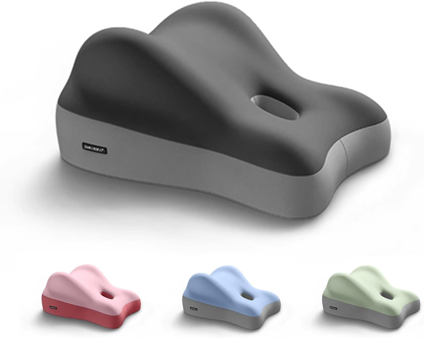 GDLKPS Multi-Position Wedge Pillow for Back Support,Multifunctional Positioning pad with Memory Foam can be Used for Heartburn, Acid Reflux, Back Pain, Neck Pain Relief. (Grey)