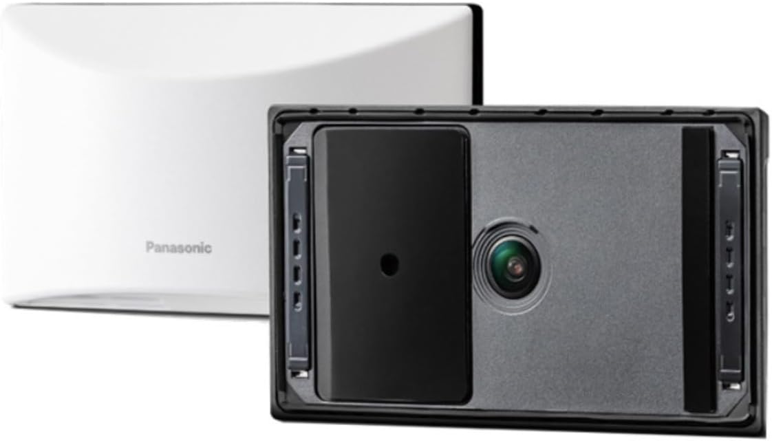 Panasonic HomeHawk Window Home Monitoring Camera for Outdoor Monitoring, Mounts to Inside Window, Color Night Vision, Wide Angle, 24/7 Full HD Recording, Person Detection, Alexa Compatible KX-HNC500