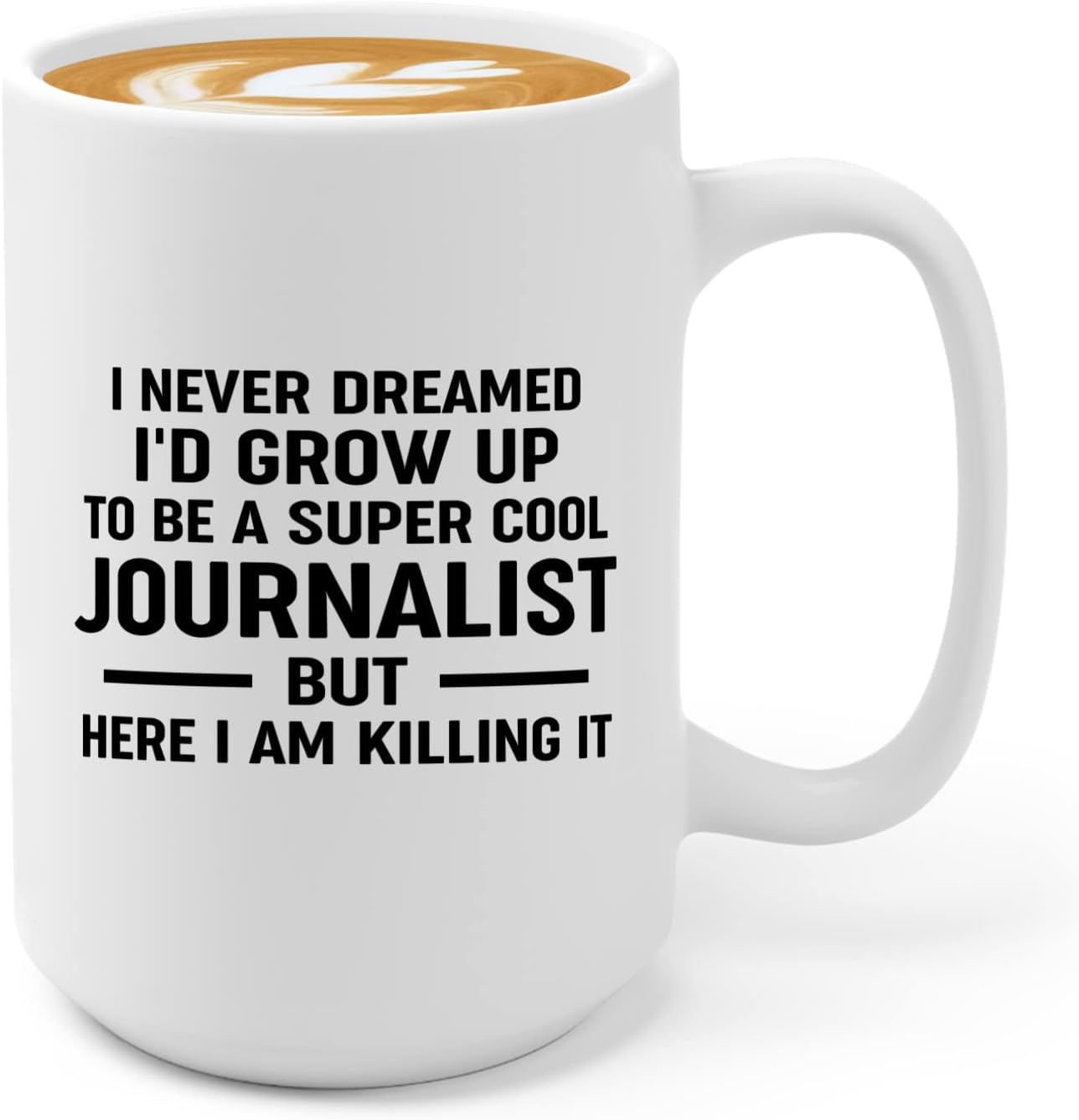 Journalist Coffee Mug 15oz White -Sup C Journalist - Reading Lover Book Club Gift Author Appreciation Writer Journalism Novelist Scriptwriter