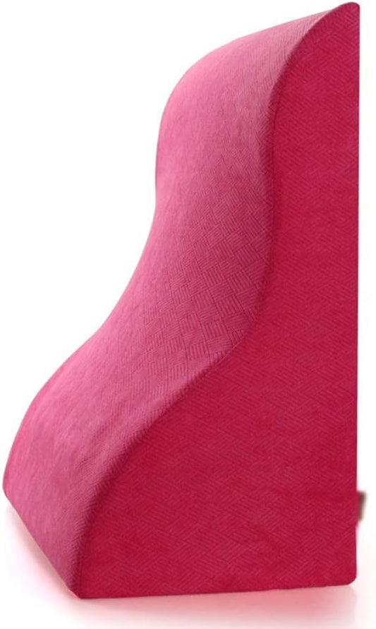 Lumbar Pillow - Therapeutic Foam Bed Wedge Pillow, with Memory for Comfortable and Restful Sleeping Alleviates Neck