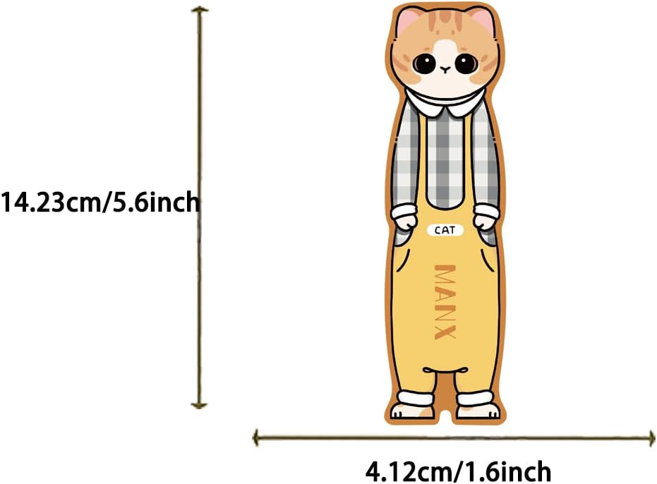 30 Pcs Cute Cat Bookmarks,Bookish Gifts for Cat Lovers,Book Lovers Valentines Gifts,Cute Book Marks for Reading Women Kids Book Reading Accessories Readers Gifts