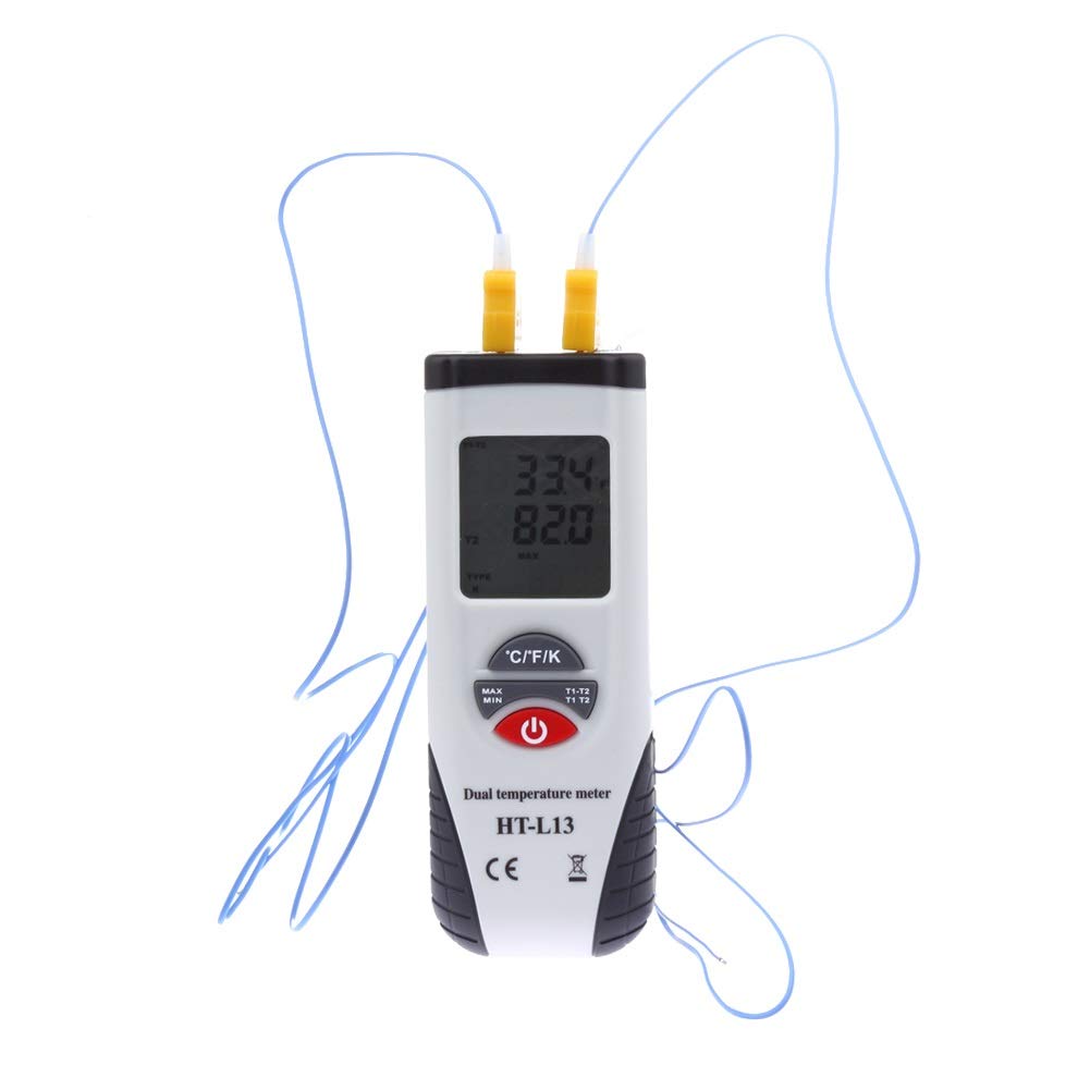 Industrial Digital Thermometer，Digital Thermocouple Type K Input Thermometer