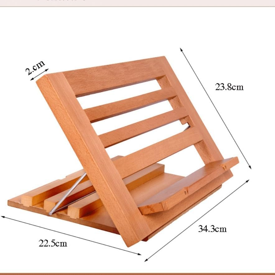 Reading Rack, Reading, Beech Wood Large Multifunctional Folding, Learning Supplies
