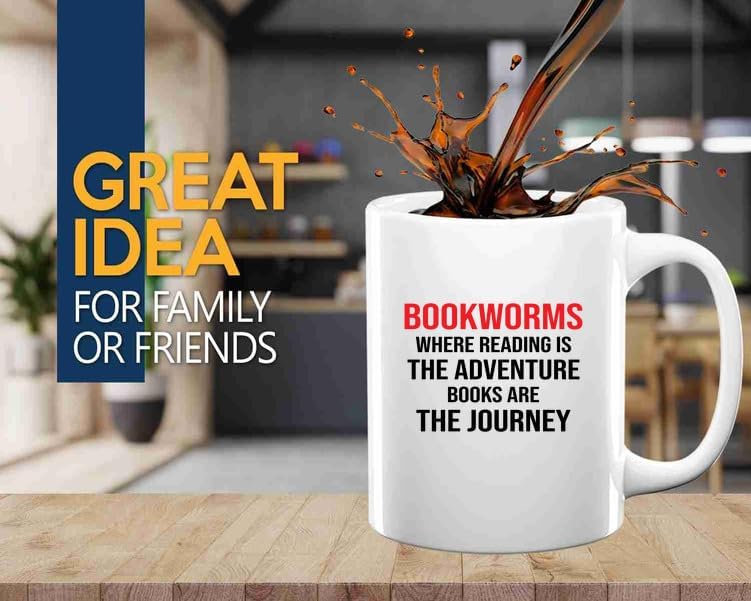 Book Lover Coffee Mug 11oz White -bookworms - Book Lovers Gifts Book Reader Gifts Book Club Gifts Book Reading Cup Reading Gifts