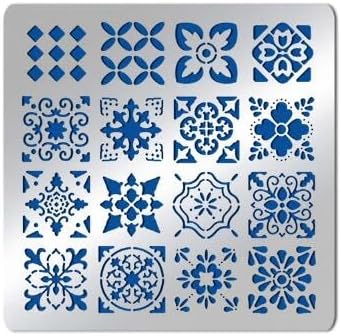 Beautiful Flower Vine Reusable Metal Journal Planning Stencils Stainless Steel Stencils for Painting Notebook Diary Painting On Wood Floor Wall Furnitur Engraving Bookmark Crafts DIY Art