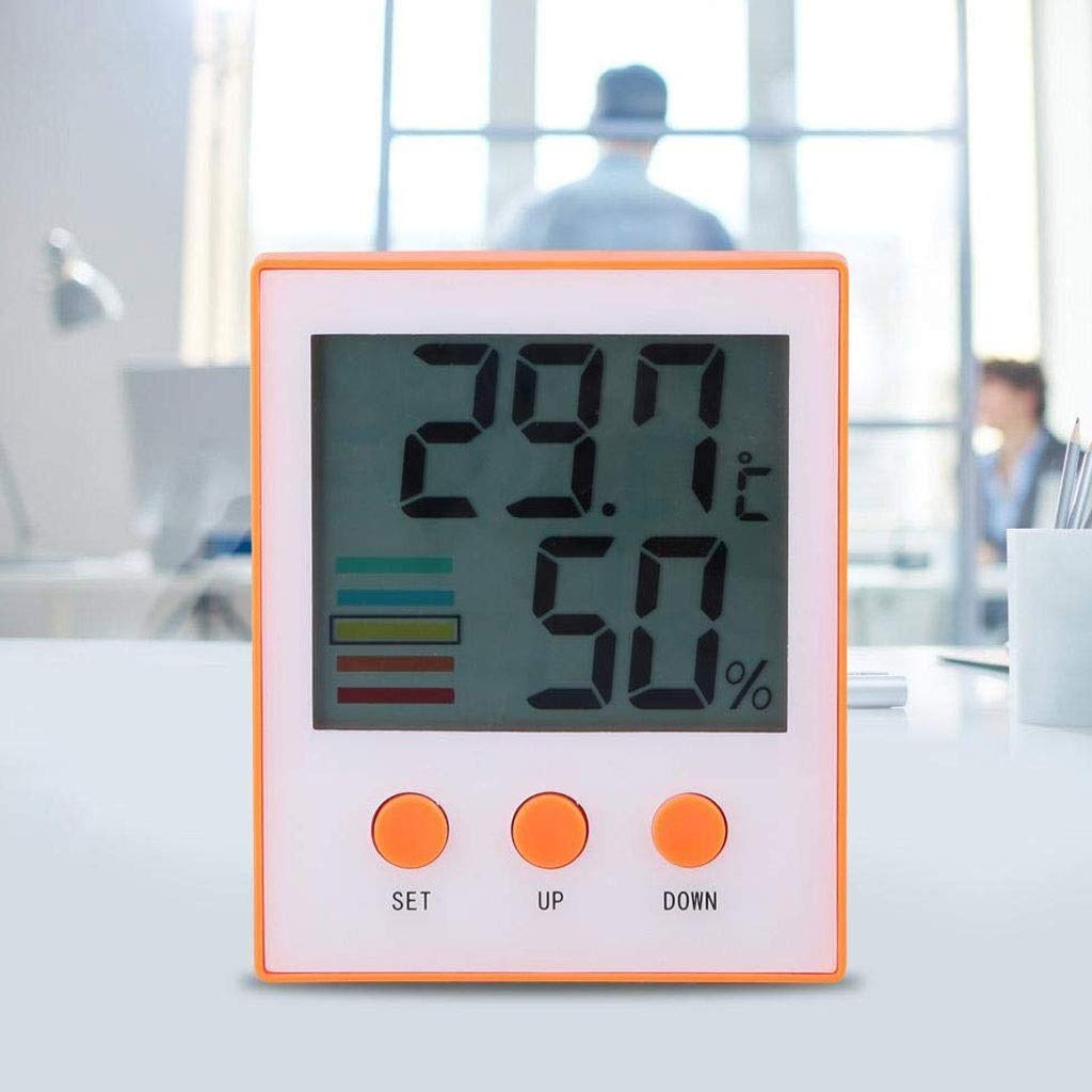 Digital Hygrometer Indoor Thermometer, Humidity Gauge Indicator Room, for Home, Office