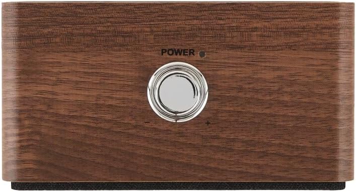 Crosley CR3049A-WA Stanza Portable Rechargeable Bluetooth Speaker, Walnut