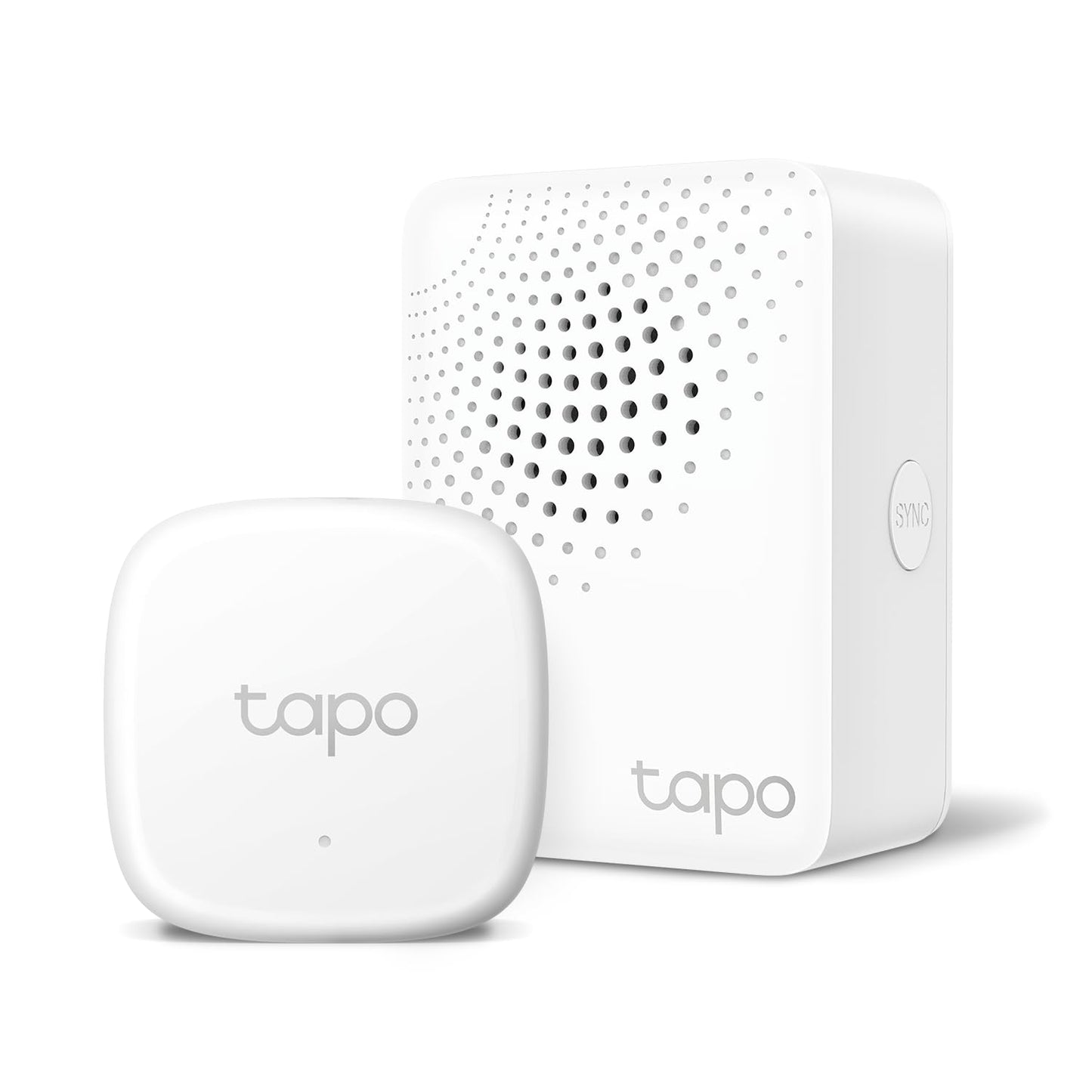TP-Link Tapo Temperature and Humidity Sensor Starter Kit: T310 Sensor + H100 Hub (High-Accuracy Swiss-Made Sensor | Real-Time Notifications | Long-Lasting Performance)