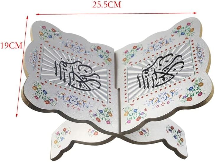 Wooden Holy Bible Prayer Book Stand Holder Shelf Eid Ramadan Gift Muslim Islamic
