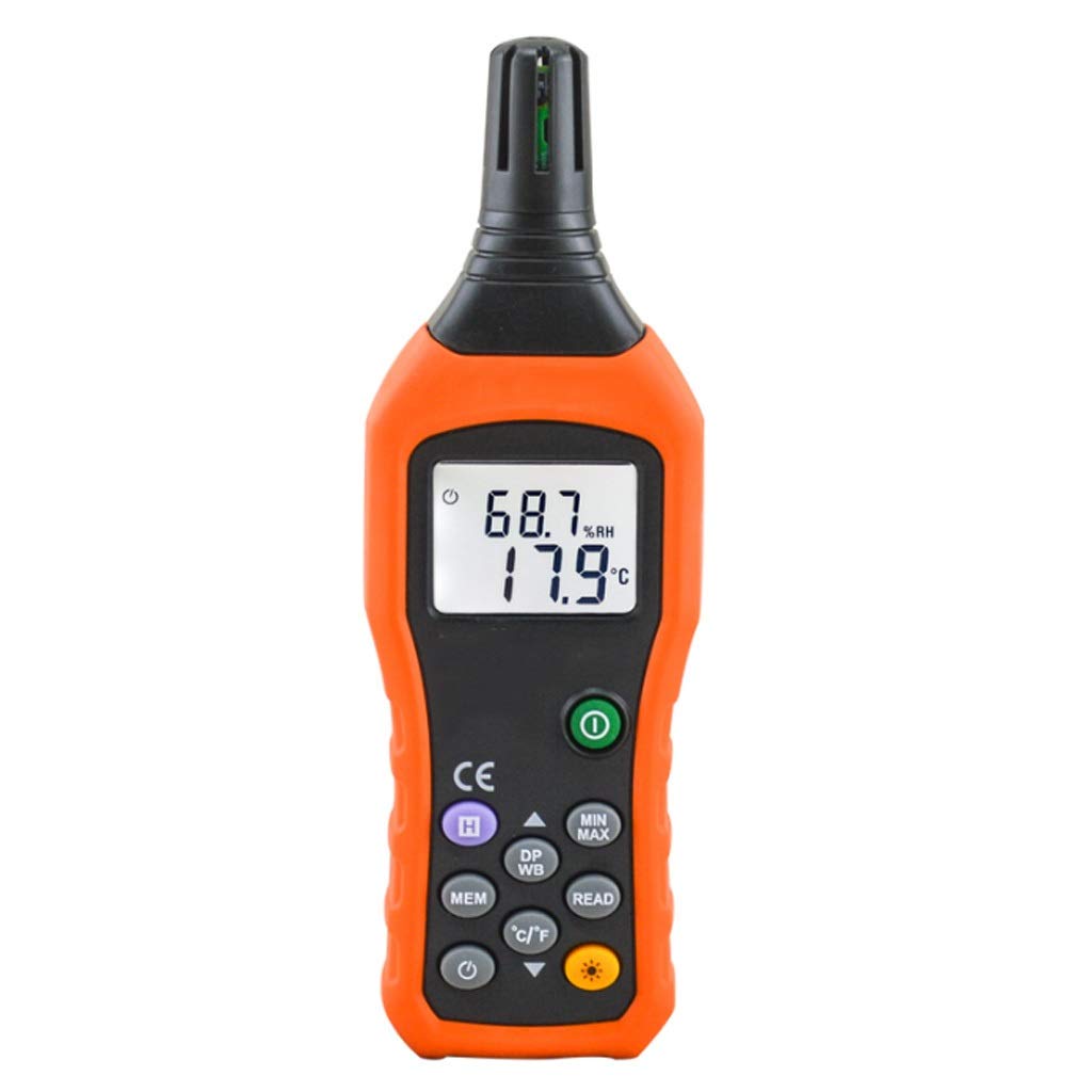 Digital Temperature and Humidity Meter High Precision Environmental and Measuring Instrument Wet Bulb Dew Point Thermometer
