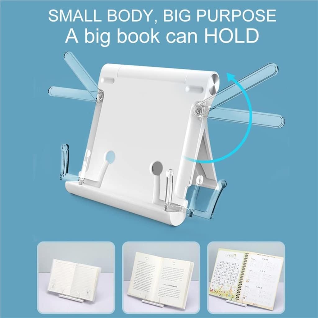 Book Stand Reading Holder Document Rack Smooth Surface Long-Lasting Waterproof Foldable