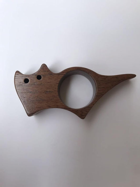 Wooden Thumb Book Page Holder Wooden Thumb Bookmark for Reading, Cat-Shaped Bookmarks and Book Page Holder for Reading - Ideal Book Holder Thumb and Accessories for Book Lovers