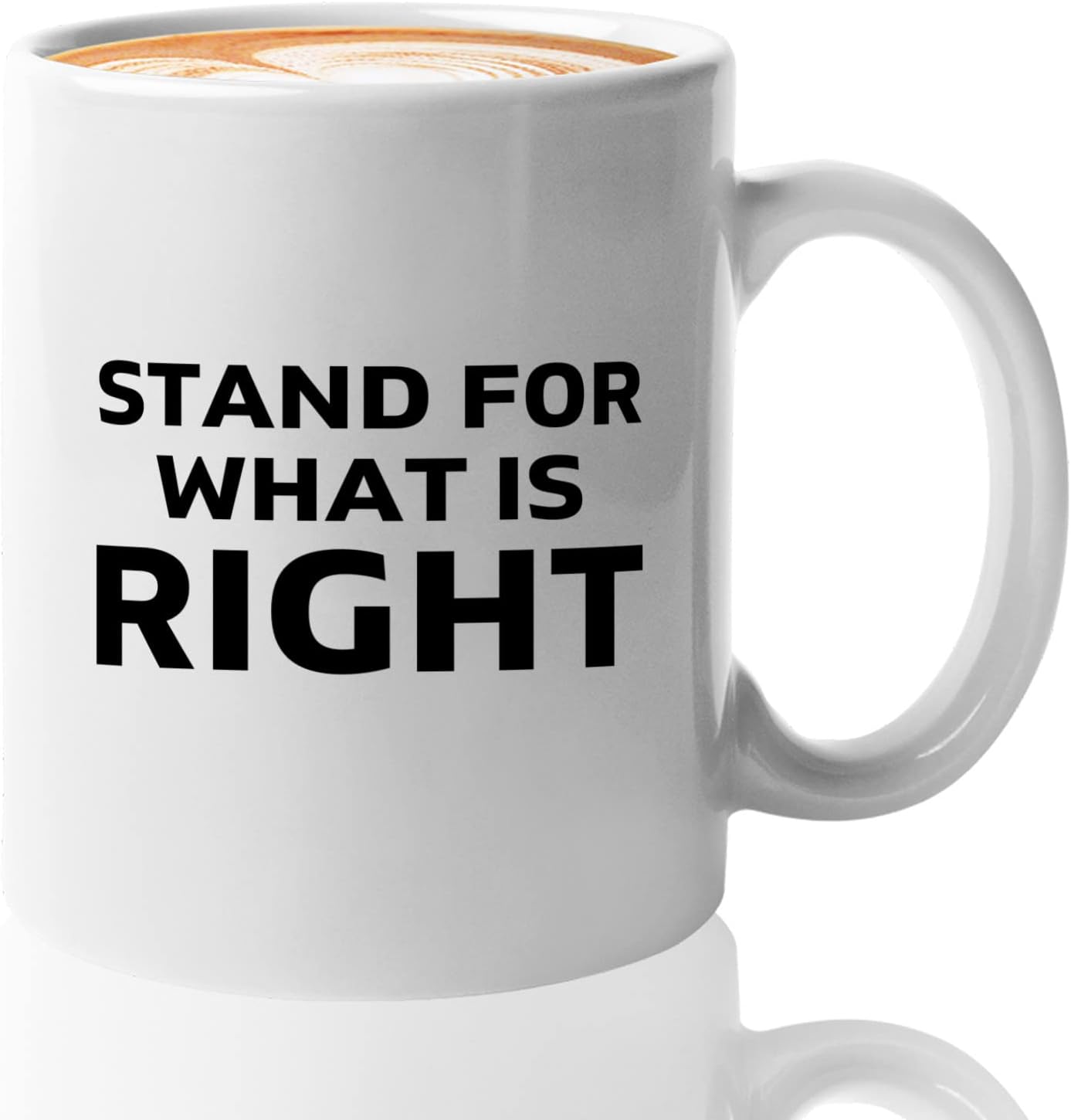 Journalist Coffee Mug 11oz White -What Is Right - Reading Lover Book Club Gift Author Appreciation Writer Journalism Novelist Scriptwriter